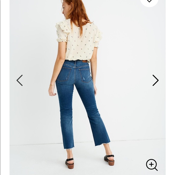 NEW • Madewell • Cali Demi Boot Cut Jeans Preston - Picture 3 of 8
